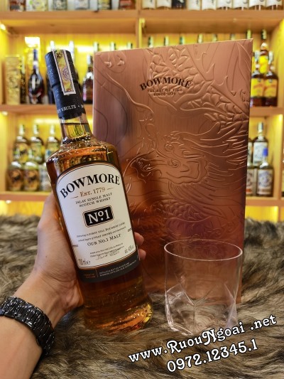 Rượu Bowmore No1 Hộp Quà 2024