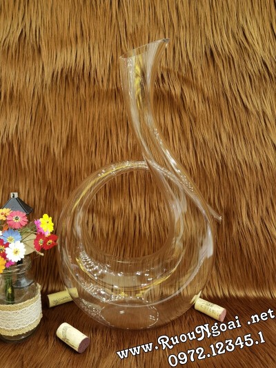 Bình Đựng Rượu Vang - Decanter Dáng Đẹp M05