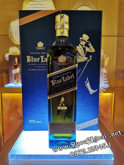 Rượu Johnnie Walker Blue Label - Hộp Quà 2020