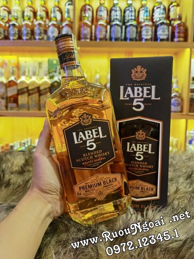 Rượu Label 5 Premium Black