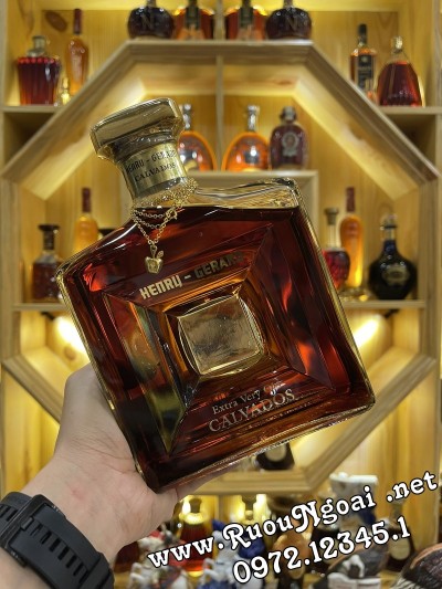 Rượu Calvados Henry Gerard Extra 24 Carat