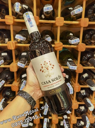 Rượu Vang Chile Casa Solis Cabernet Sauvignon