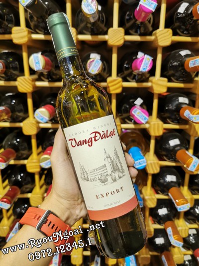 Rượu Vang Đà Lạt Export White Wine